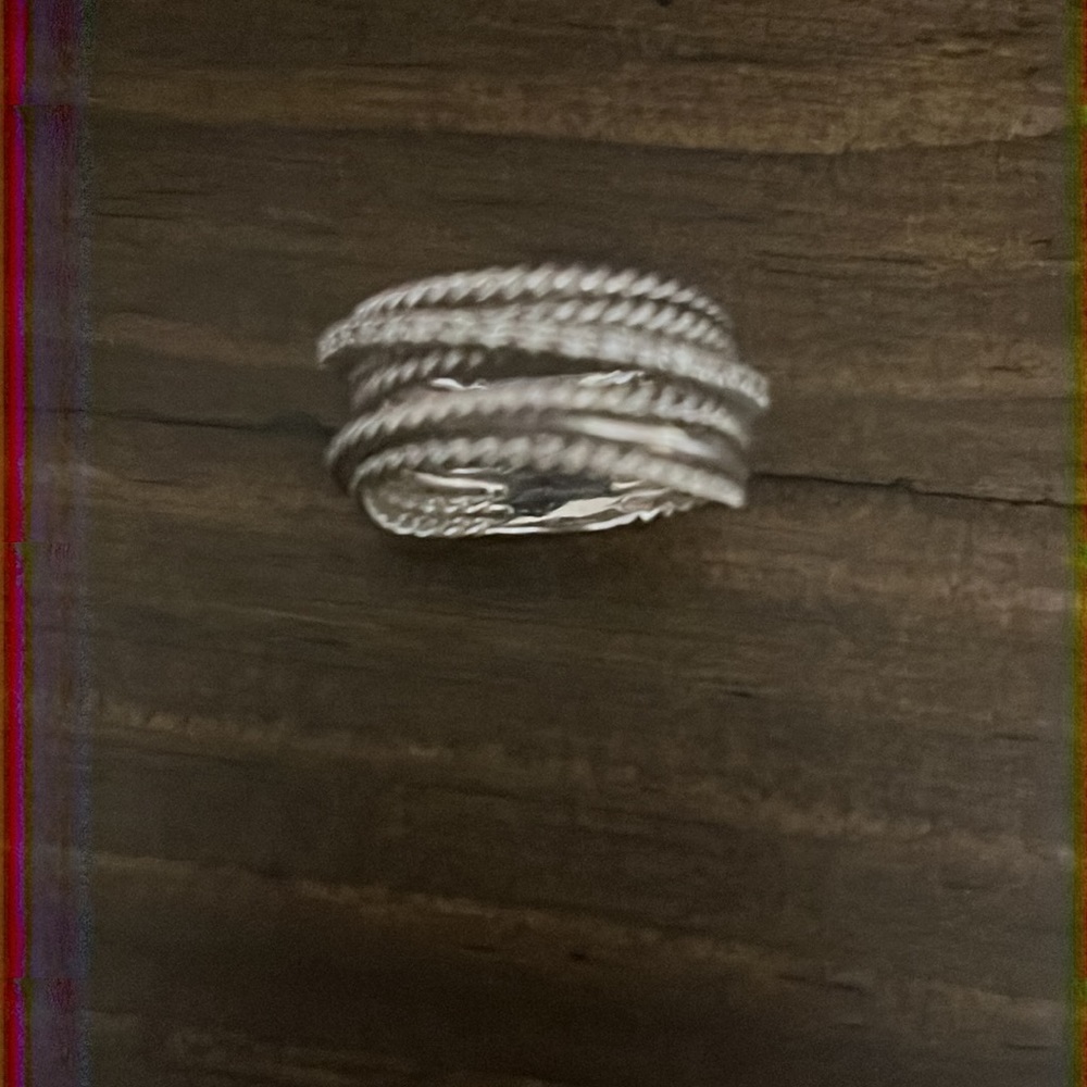 Authentic David Yurman Crossover Diamond Ring